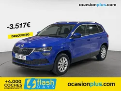 Azul Usado 2018 Skoda Karoq SUV | 17.900 € (Precio justo)