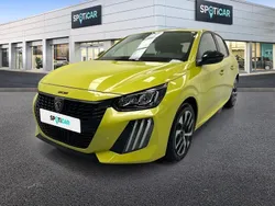 Amarillo Usado 2024 Peugeot 208 Active Utilitario | 15.900 € (Precio justo)