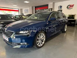 Azul Usado 2016 Skoda Superb Style Familiar | 18.490 € (Un poco caro)