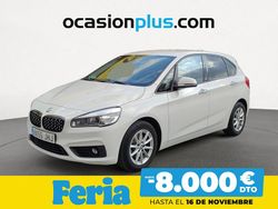 Blanco Usado 2015 BMW 216 Active Tourer Monovolumen | 12.890 € (Precio justo)