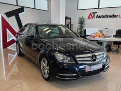 Azul Usado 2012 Mercedes C200 Avantgarde Berlina | 11.950 € (Precio justo)