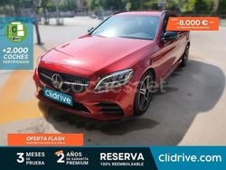 Rojo Usado 2021 Mercedes C220 Familiar | 28.890 € (Super precio)