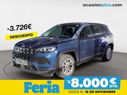 Negro Usado 2022 Jeep Compass Longitude SUV | 21.300 € (Un poco caro)