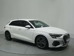 Blanco Usado 2021 Audi A3 Sportback S-Line Utilitario | 26.300 € (Precio justo)