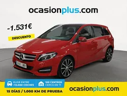Rojo Usado 2017 Mercedes B200 Monovolumen | 16.850 € (Buen precio)