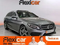 Gris Usado 2018 Mercedes C220 Familiar | 23.890 € (Precio justo)