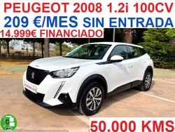 Blanco Usado 2021 Peugeot 2008 Active SUV | 16.999 € (Un poco caro)