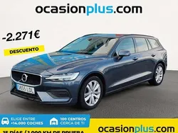 Azul Usado 2019 Volvo V60 Momentum Familiar | 22.719 € (Un poco caro)