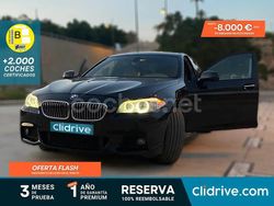 Negro Usado 2011 BMW 520 Efficient Dynamics Berlina | 7790 € (Super precio)