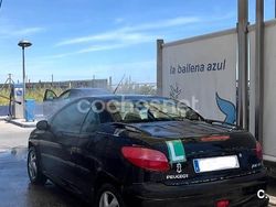 Negro Usado 2002 Peugeot 206 Descapotable | 2600 € (Buen precio)