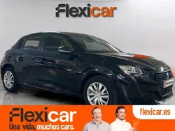 Negro Usado 2020 Peugeot 208 Utilitario | 10.490 € (Precio justo)