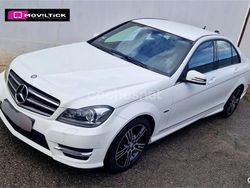 Blanco Usado 2014 Mercedes C180 AMG line Berlina | 16.799 € (Precio justo)