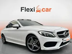 Blanco Usado 2016 Mercedes C220 Coupe | 24.790 € (Precio justo)
