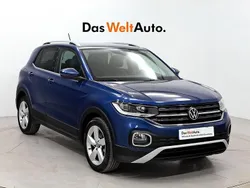Azul Usado 2021 VW T-Cross Sportline SUV | 20.490 € (Precio justo)