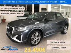 Gris / plata Usado 2021 Audi Q2 S-Line SUV | 24.500 € (Precio justo)