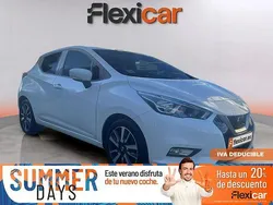 Blanco Usado 2018 Nissan Micra Acenta Utilitario | 12.290 € (Precio justo)