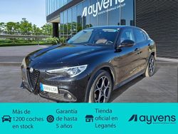 Negro Usado 2021 Alfa Romeo Stelvio Sprint SUV | 25.500 € (Precio justo)