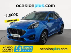 Azul Usado 2023 Ford Puma ST-Line SUV | 19.290 € (Precio justo)