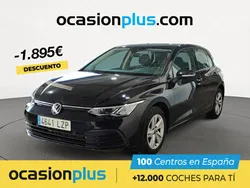 Negro Usado 2022 VW Golf VIII Life Berlina | 19.800 € (Precio justo)