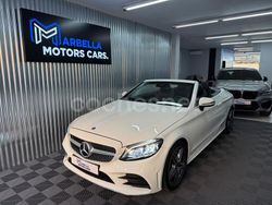 Blanco Usado 2022 Mercedes C220 Descapotable | 40.990 € (Buen precio)