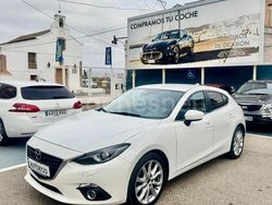 Blanco Usado 2015 Mazda 3 Luxury Berlina | 10.990 € (Precio justo)