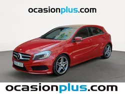 Rojo Usado 2015 Mercedes A180 AMG line Utilitario | 15.290 € (Precio justo)