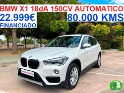 Blanco Usado 2018 BMW X1 Sport Line SUV | 24.999 € (Un poco caro)