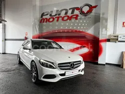 Blanco Usado 2018 Mercedes C220 Familiar | 26.990 € (Caro)
