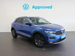 Azul Usado 2020 VW T-Roc Sportline SUV | 19.800 € (Precio justo)