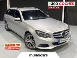 Plateado Usado 2016 Mercedes E200 Avantgarde Familiar | 19.990 € (Buen precio)
