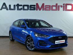 Azul Usado 2023 Ford Focus ST-Line Berlina | 17.490 € (Precio justo)
