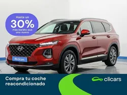 Rojo Usado 2019 Hyundai Santa Fe Style SUV | 28.290 € (Un poco caro)
