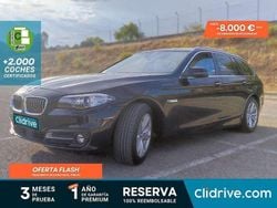 Negro Usado 2015 BMW 520 Familiar | 10.290 € (Buen precio)