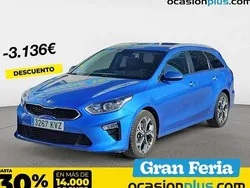 Azul Usado 2019 Kia Ceed Familiar | 15.364 € (Precio justo)