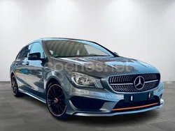 Gris / plata Usado 2015 Mercedes CLA220 Shooting Brake AMG line Familiar | 20.000 € (Precio justo)