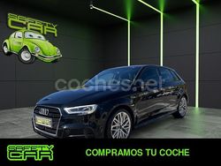 Negro Usado 2017 Audi A3 Sportback S-Line Utilitario | 15.999 € (Precio justo)