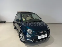 Azul Usado 2019 Fiat 500C Lounge Descapotable | 13.990 € (Un poco caro)