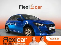 Azul Usado 2021 Peugeot e-208 Allure Utilitario | 14.390 € (Precio justo)