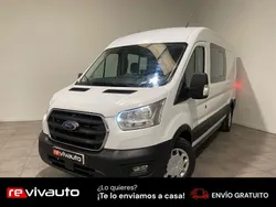 Blanco Usado 2022 Ford Transit Familiar | 27.990 € (Un poco caro)