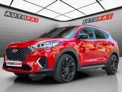 Rojo Usado 2019 Hyundai Tucson N Line SUV | 19.900 € (Buen precio)