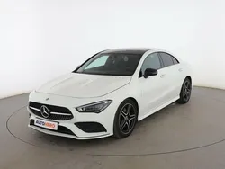 Blanco Usado 2019 Mercedes CLA200 AMG line Berlina | 28.899 € (Precio justo)