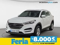 Blanco Usado 2017 Hyundai Tucson SUV | 16.250 € (Precio justo)