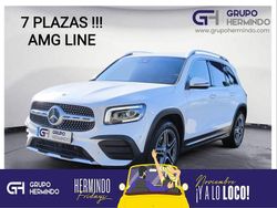 Blanco Usado 2021 Mercedes GLB200 AMG line SUV | 31.400 € (Precio justo)