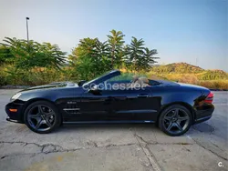 Negro Usado 2011 Mercedes SL500 Descapotable | 36.900 €