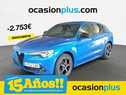 Azul Usado 2022 Alfa Romeo Stelvio Veloce SUV | 30.290 € (Precio justo)