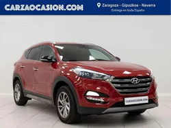Rojo Usado 2018 Hyundai Tucson GO! SUV | 15.500 € (Precio justo)