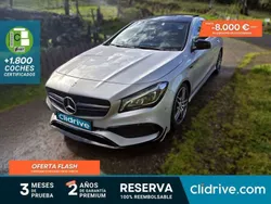 Gris Usado 2017 Mercedes CLA220 Berlina | 20.190 € (Buen precio)