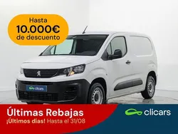 Blanco Usado 2021 Peugeot Partner S Monovolumen | 11.490 € (Precio justo)