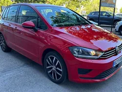 Rojo Usado 2016 VW Golf Sportsvan Sport Monovolumen | 12.600 € (Precio justo)