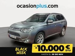 Gris Usado 2014 Mitsubishi Outlander P-HEV SUV | 13.200 € (Precio justo)